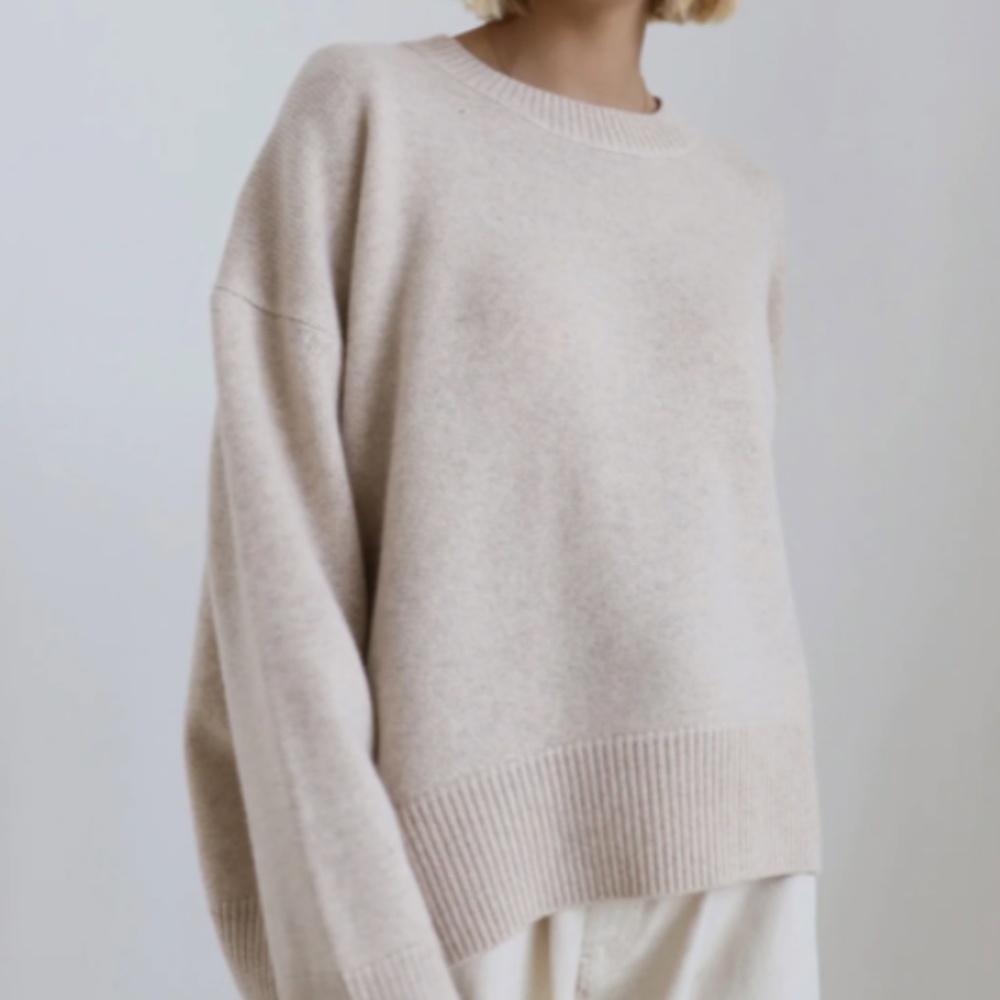 Size S - Commense Candyfloss Oversized Sweater in Apricot NWT